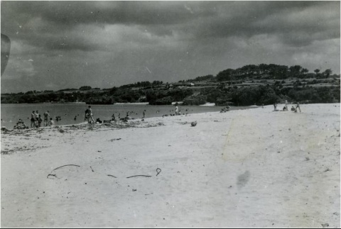 Okinawan beach (ddr-densho-179-35)