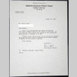 Letter to Benny Okura from William Yoshino (ddr-chijacl-1-792)