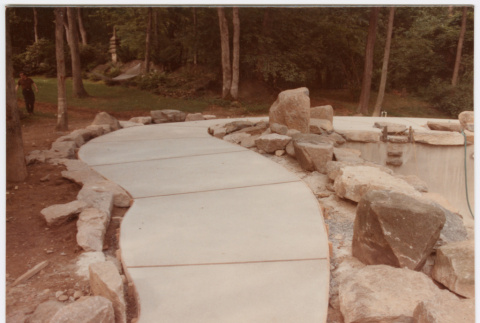 Walkway around pool (ddr-densho-377-2530)