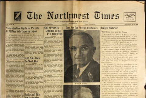 The Northwest Times Vol. 2 No. 90 (October 30, 1948) (ddr-densho-229-152)