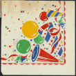 Birthday napkin (ddr-csujad-49-96)