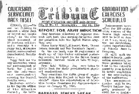 Denson Tribune Vol. II No. 41 (May 23, 1944) (ddr-densho-144-173)