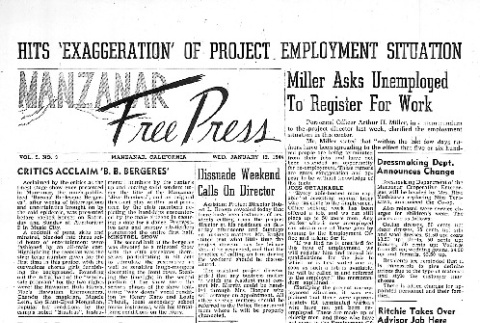 Manzanar Free Press Vol. 5 No. 3 (January 12, 1944) (ddr-densho-125-201)