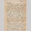 Letter from Alvin Uchiyama to Kathleen Koga Uchiyama (ddr-densho-406-145)