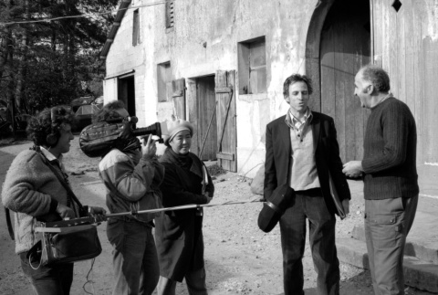 Two being filmed, Loni on left (ddr-densho-1007-570)