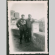 Two Soldiers pose a the boarder (ddr-densho-368-561)