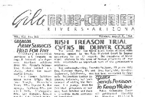 Gila News-Courier Vol. III No. 151 (August 8, 1944) (ddr-densho-141-307)