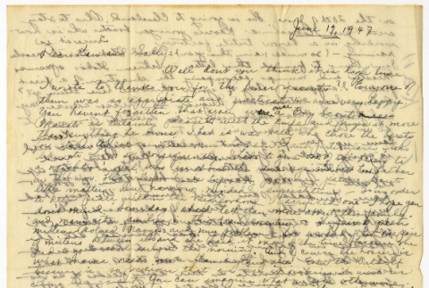 Letter to Kaneji and Sally Domoto from Kaiicho (ddr-densho-329-1246)