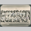 Baseball team with player signatures (ddr-densho-321-260)