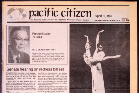 Pacific Citizen, Vol. 98, No. 14 (April 13, 1984) (ddr-pc-56-14)