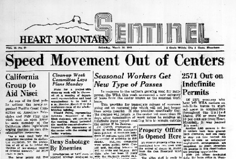 Heart Mountain Sentinel Vol. II No. 12 (March 20, 1943) (ddr-densho-97-120)