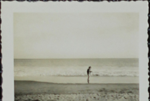 A man on the beach (ddr-densho-321-1337)