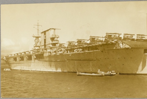 Photo of the USS Saratoga (ddr-njpa-13-135)