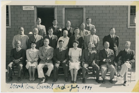 Community Council at Heart Mountain concentration camp (ddr-densho-242-13)