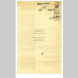 Tabulation of News Clippings, edited May 10, 1945 (ddr-csujad-19-25)