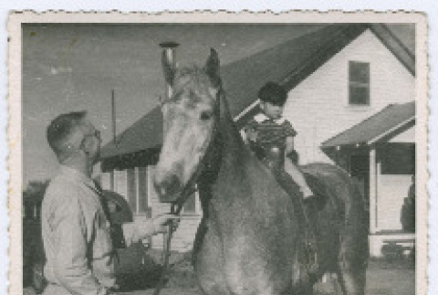 Horseback ridding (ddr-densho-378-1101)