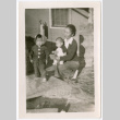 Sally Domoto with her children (ddr-densho-329-1314)