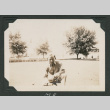 Man crouching (ddr-densho-545-39)