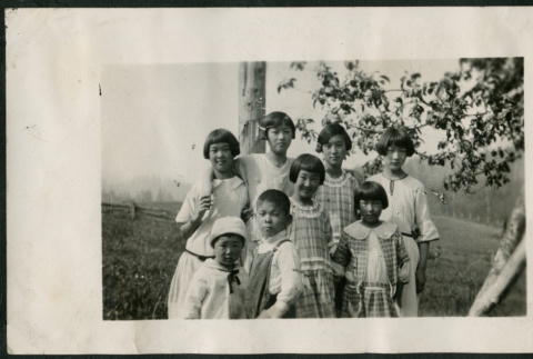 Young people group photograph (ddr-densho-359-537)