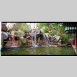 Rock waterfall in pond (ddr-densho-377-2327)