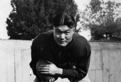 Masahara Mizokuchi in football uniform (ddr-ajah-5-9)