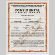 Continental Casualty Company Insurance policy (ddr-densho-501-122)