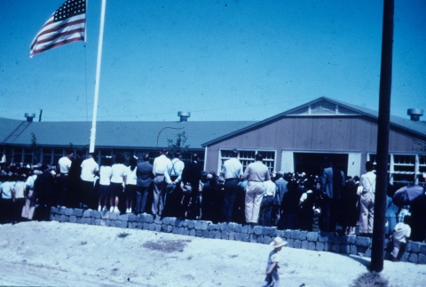 Japanese Americans at a ceremony (ddr-densho-160-88)