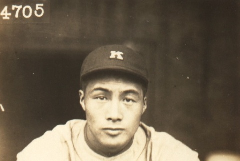 Yoshi Nakamura, a Keio University baseball player (ddr-njpa-4-1217)