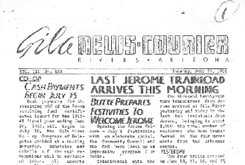 Gila News-Courier Vol. III No. 133 (June 27, 1944) (ddr-densho-141-289)