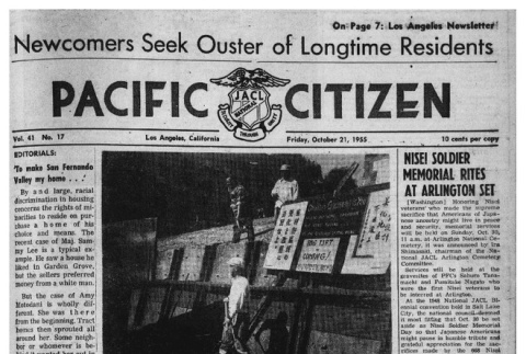 The Pacific Citizen, Vol. 41 No. 17 (October 21, 1955) (ddr-pc-27-42)