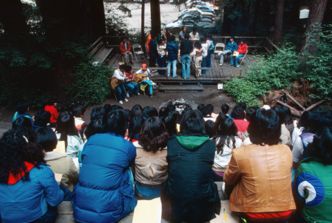 Campers taking communion on the last day (ddr-densho-336-1353)