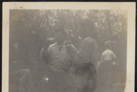 Outdoor gathering (ddr-densho-433-1082)