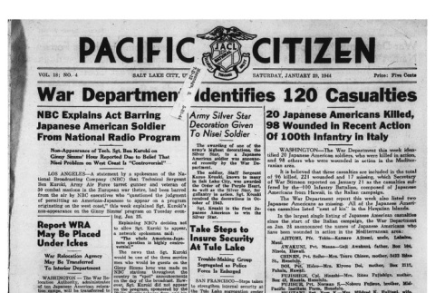 The Pacific Citizen, Vol. 18 No. 4 (January 29, 1944) (ddr-pc-16-5)