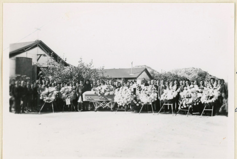 Funeral for Tomoye Kawamoto (ddr-densho-37-1751)