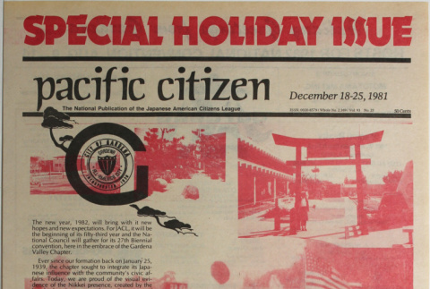 Pacific Citizen, Whole No. 2166, Vol. 93, No. 25 (December 18-25, 1981) (ddr-pc-53-50)
