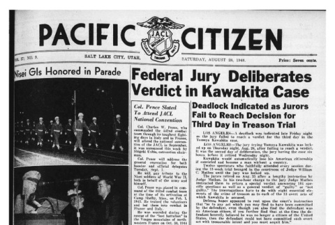The Pacific Citizen, Vol. 27 No. 9 (August 28, 1948) (ddr-pc-20-34)