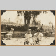 Two toddlers on tricycles (ddr-densho-542-168)