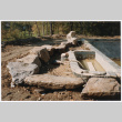 Pool with rock feature under construction (ddr-densho-377-2405)