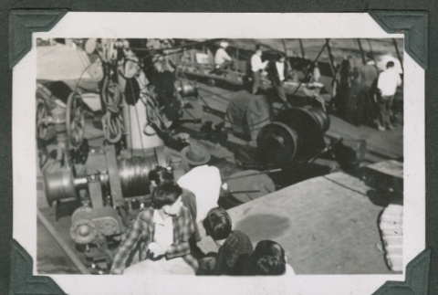 Men on ship (ddr-densho-540-107)