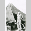 Soldier and tent (ddr-densho-1007-772)