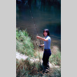 Tom Nakazawa fishing (ddr-densho-336-403)