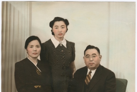 Suejiro, Masa and Eiko Kosai (ddr-densho-349-27)