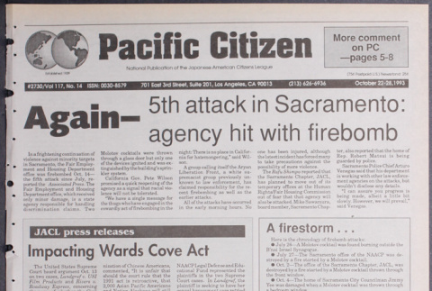 Pacific Citizen, Vol. 117, No. 14 (October 22-28,1993) (ddr-pc-65-39)