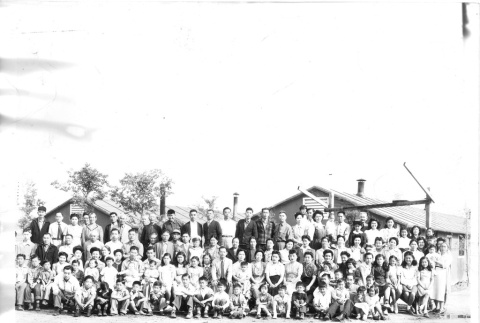 Group photograph in camp (ddr-densho-157-109)