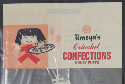 Umeya's Oriental Confections Honey Puffs (ddr-densho-499-74)