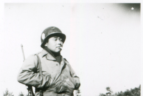 Soldier with rifle (ddr-densho-1007-875)