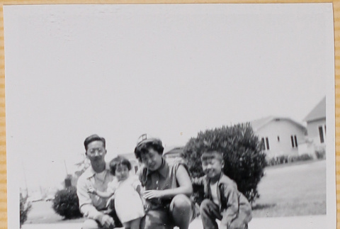 Hardy, Yoshiko, Susan and William Shiomi (ddr-densho-522-245)