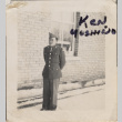 Man in uniform outside building (ddr-densho-466-239)