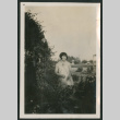 girl in garden (ddr-densho-378-457)