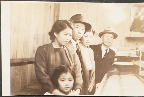 Japanese visitors at a fruit packing house (ddr-densho-259-255)
